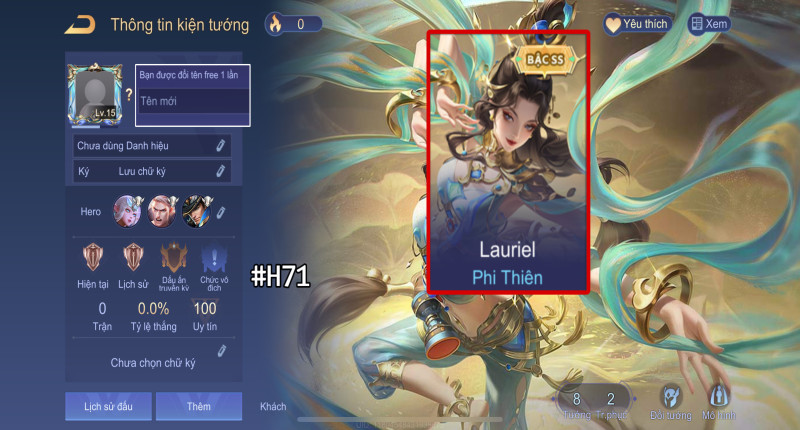 Ảnh 1 tài khoản Liên Quân #4595
