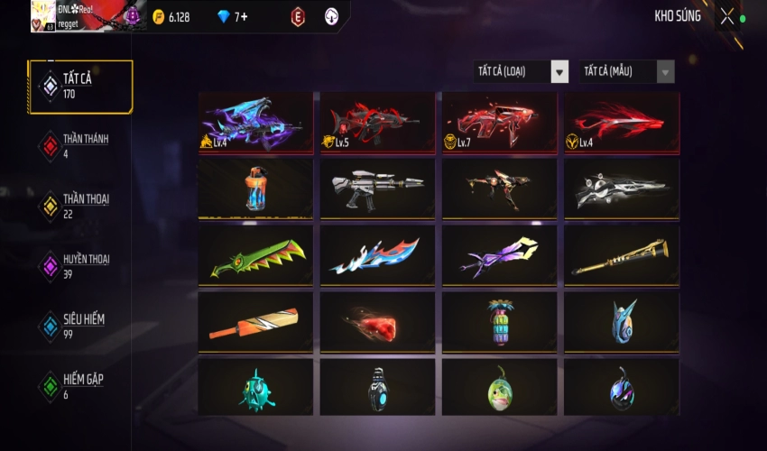 Ảnh 1 tài khoản Free Fire #6114