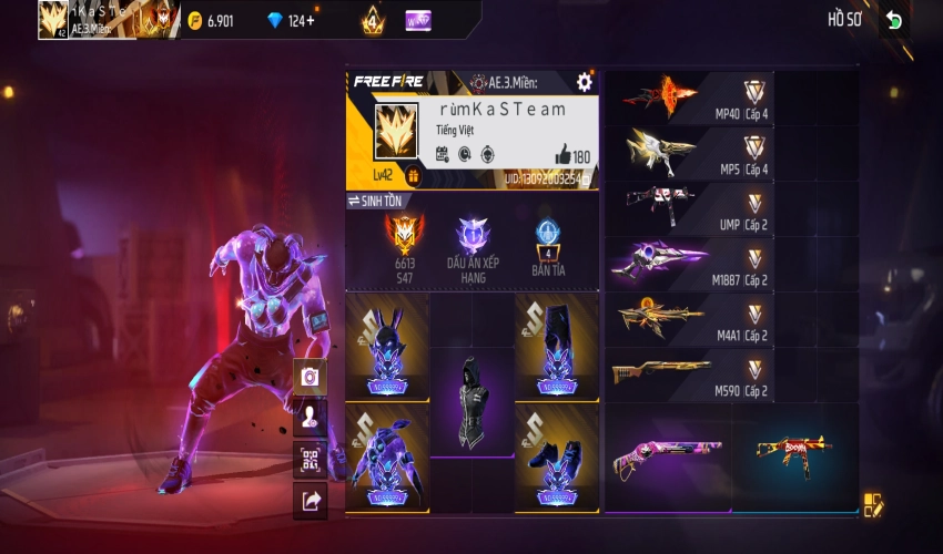 Ảnh 1 tài khoản Free Fire #7415 Ảnh 1 tài khoản Free Fire #7415
